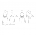 Выкройка: Misses` Dress and Playsuit. Lisette., Butterick B6760 