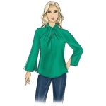 Ompelukaavat: Misses` Top, Butterick B6713 