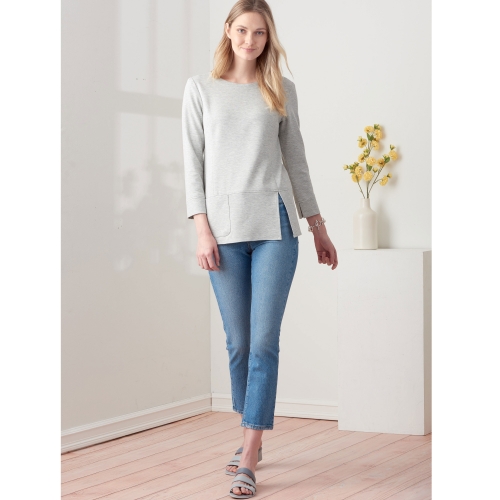 Simplicity Sewing pattern S9275 MISSES` KNIT TOPS, SS9275K5 