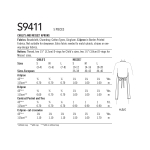 Швейные выкройки Simplicity S9411 Children`s and Misses` Aprons, A (S - L / S - L) 