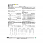 Выкройка: Misses`, sizes: Women`s Dress, Butterick B6707 