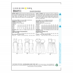 Выкройка: Misses` Dress, Butterick B6051 