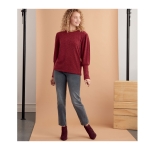 Швейные выкройки Simplicity S9385 Misses` Knit Tops with Length and Sleeve Variations 