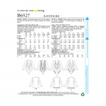 Выкройка: Misses` Cascade-Collar knit Jacket, Butterick B6527 