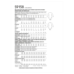 Meeste poolnööbitavad särgid, Simplicity Pattern #S9158 