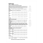 Naiste püksid, Simplicity Pattern #S9146 