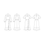 Ompelukaava: Misses` Dress, Butterick, B6823 