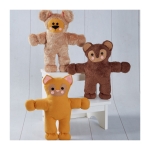 Швейные выкройки Simplicity S9417 Stuffed Animals 