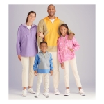 Simplicity lõikekomplekt S9481 Unisex Top Sized for Children, Teens, and Adults 