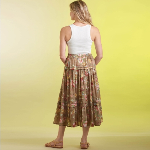 Simplicity lõikekomplekt S9750 MISSES` SKIRT IN THREE LENGTHS, SS9750 