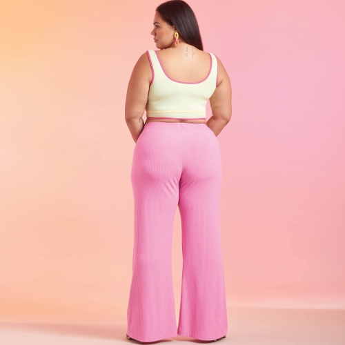 Simplicity lõikekomplekt S9752 WOMEN`S KNIT SKIRTS AND PANTS IN TWO LENGTHS, SS9752 
