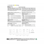 Ompelukaavat: Misses` Dress, Sash and Bag, Butterick B6674 