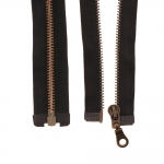 30cm Open end Metal Zippers, zip fasteners, member width: 6mm 