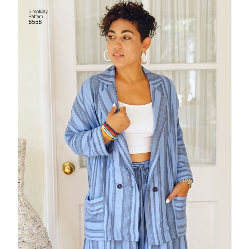 Naiste riietus Mimi G Style, Simplicity Pattern #8558 