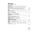 Naistekostüümid, Simplicity Sewing Pattern S9164 H5, suurused: H5 (6-8-10-12-14) 