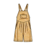 Швейные выкройки Simplicity S9382 Misses` Overall with Shaped Raised Waist and Back Ties 