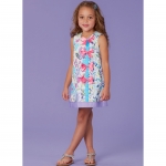 Выкройка: Girl`s Dress, Top and Capris, Kwik Sew K0260 