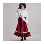 Швейные выкройки Simplicity S9352 Girls` Costumes and Face Covers, A (7-8-10-12-14) 