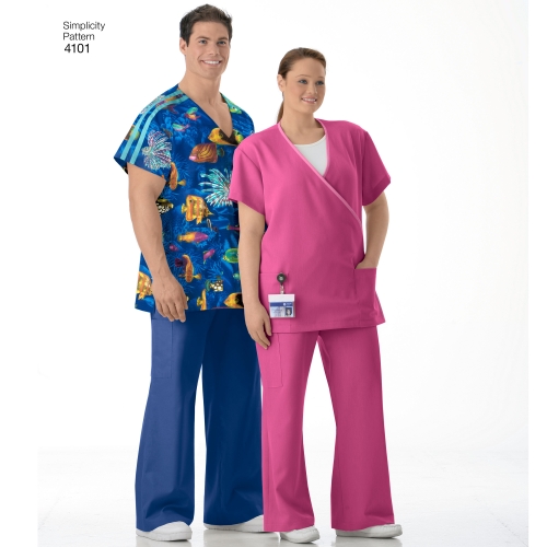 Naiste ja meeste pluss-suurustele riietus, Simplicity Pattern #4101 