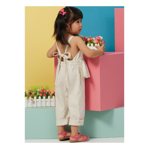 Lõikekomplekt BUTTERICK B6936 TODDLERS` OVERALLS AND DRESS, Sizes: A (1/2-1-2-3-4), B6936A 