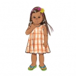 Ompelukaavat: Toddlers` Top, Dress, Shorts and Pants, Butterick B6047CCB 
