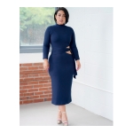 Швейные выкройки Simplicity S9370 Misses` Knit Dress with Sleeve and Length Variations 