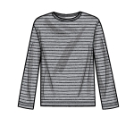 Швейные выкройки Simplicity S9394 Boys` and Girls` Oversized Knit Hoodies, Pants and Tops, A (XS-S-M-L-XL) 