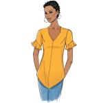 Выкройка: Misses` Top, Butterick B6663 