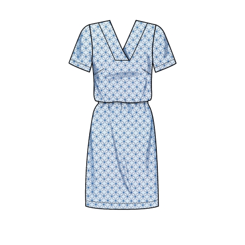 Simplicity Sewing pattern S9262 MISSES` SHIFT DRESS 