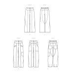Simplicity Sewing Pattern S9471 Misses` Pants 