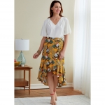 Выкройка: Misses` Tops and Sash, Butterick B6770A 
