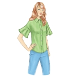 Ompelukaavat: Misses` Top, Butterick B6686 