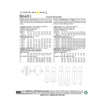 Ompelukaavat: Misses` Jacket and Jumpsuit, Butterick B6691 