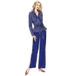 Выкройка: Misses` Jacket, Sash, Coat, Vest, & Pants, Butterick B6717 