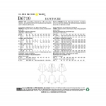 Выкройка: Misses` Top, Butterick B6710 