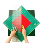 Rotating Self-Healing Cutting Mat, 12` x 12` (30cm × 30cm) OLFA RM-12S, (Japan)  