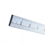 Aluminium Ruler with metric and inch scale, 100cm; 40`inch 