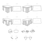 Simplicity Sewing Pattern S9446 Pet Crate Covers in Three Sizes and Accessories 