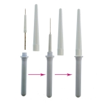Single Needle Felting Tool with 6 spare needles, SKC FN-009 Changing needle