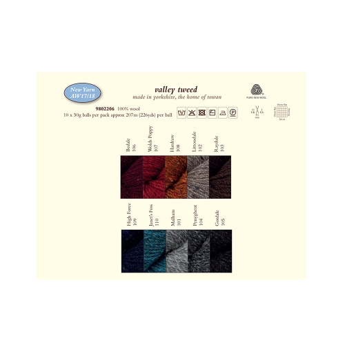 Valley Tweed Yarn, Rowan 
