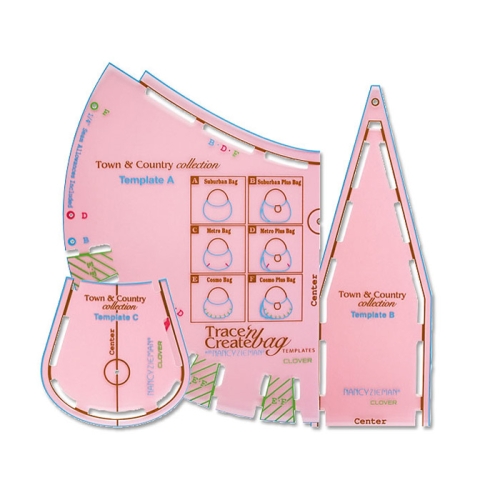 Kotivalmistamise lõiked, Tracen Create Bag Town & Country Collection, Clover (Japan) 9500 