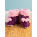 Выкройка: Toddlers` Slippers, Kwik Sew K4079 