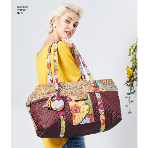 Reisikotid, võtmetagused, tutid, Simplicity Pattern #8710 
