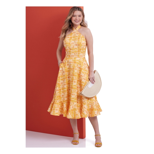 Lõikekomplekt BUTTERICK B6942 MISSES` DRESSES 