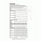 Naiste Sarongi seelik voldikute / kroogetegaa, Simplicity Pattern #S9048 