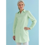 Выкройка: Misses` Button-Down Collared Shirts, Butterick B6747 