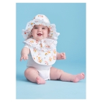 Simplicity lõikekomplekt Babies` Hats and Bibs, SS9588AA (All Sizes in One Envelope) 