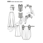 Women`s Fantasy Ranger Costume, Simplicity Pattern #8363 