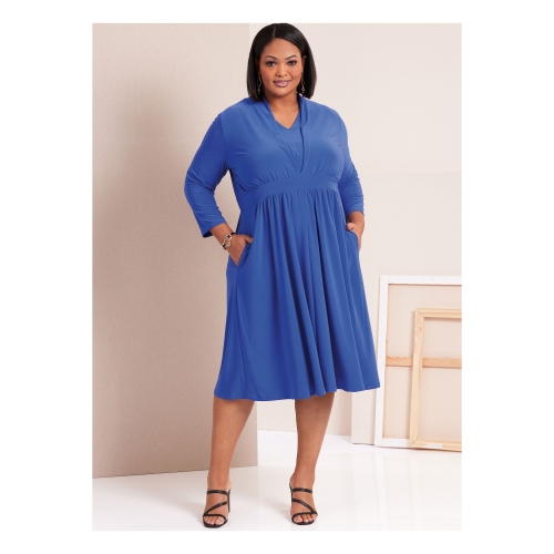 Lõikekomplekt BUTTERICK B6941 WOMEN`S KNIT DRESSES 