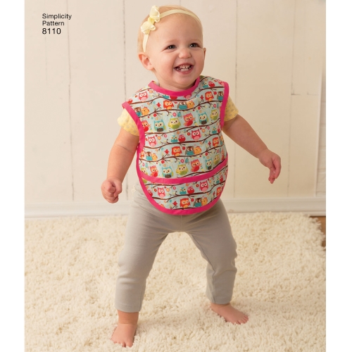 Väikelaste mängumatid, lastevankri aksessuaarid, ja pudipõlled, Simplicity Pattern #8110 
